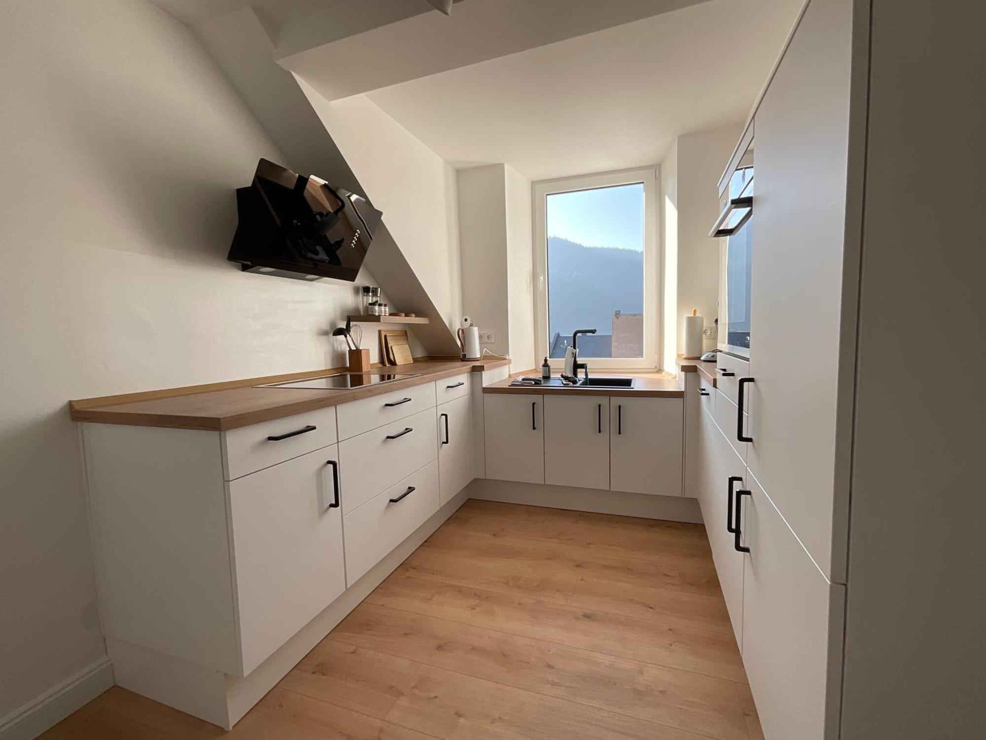 Helles Apartment Mit Balkon In Toplage! 트라벤트라바흐 외부 사진