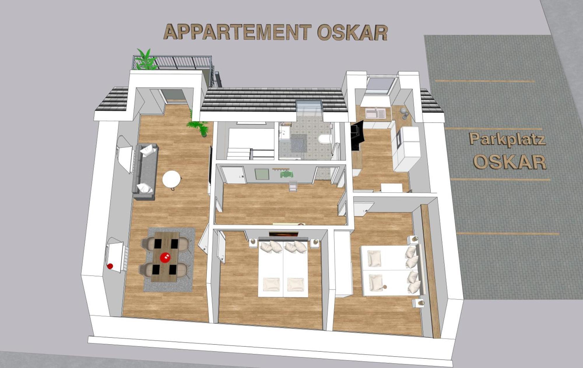 Helles Apartment Mit Balkon In Toplage! 트라벤트라바흐 외부 사진